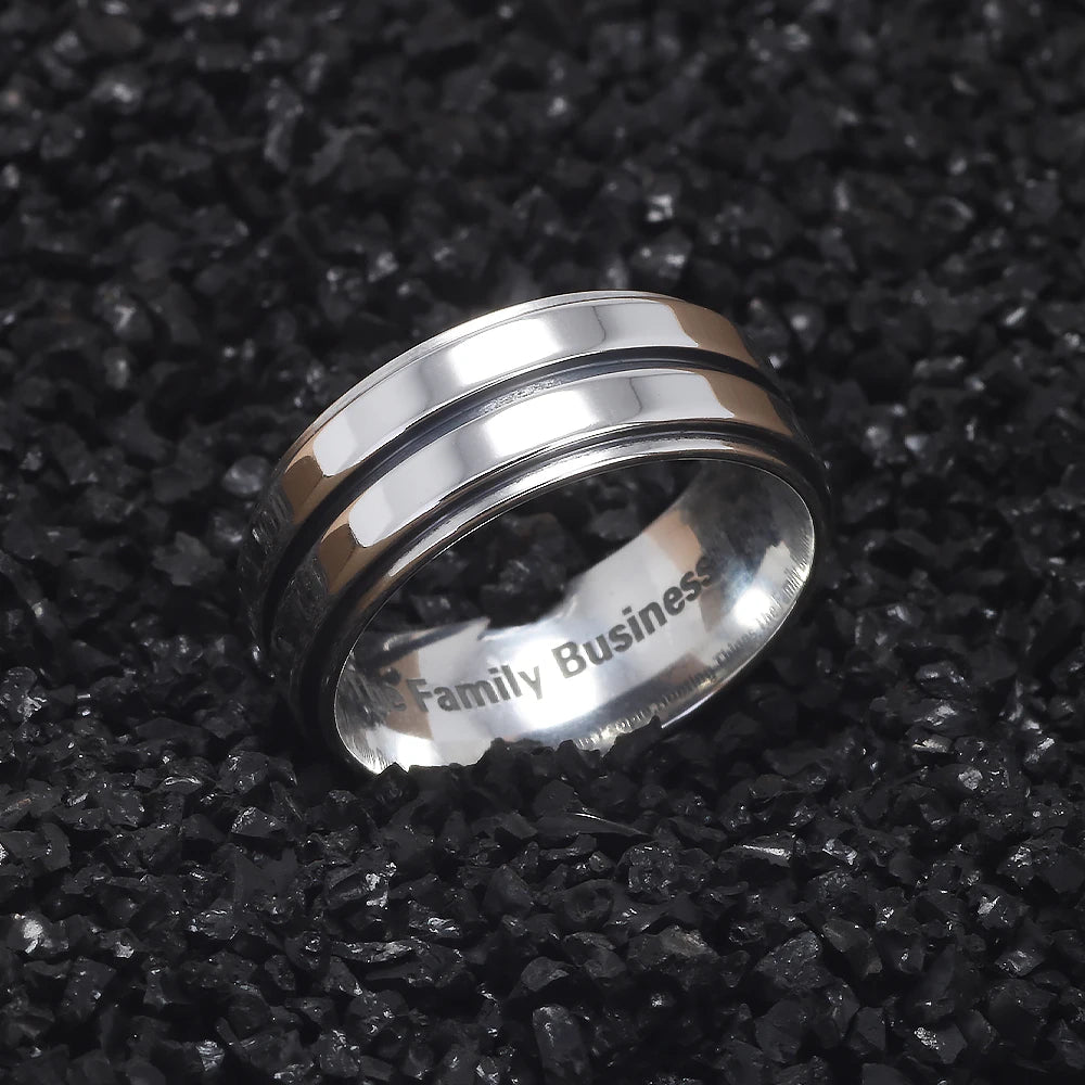 NoEnName_Null 925 Sterling Silver Supernatural Dean Winchester Ring