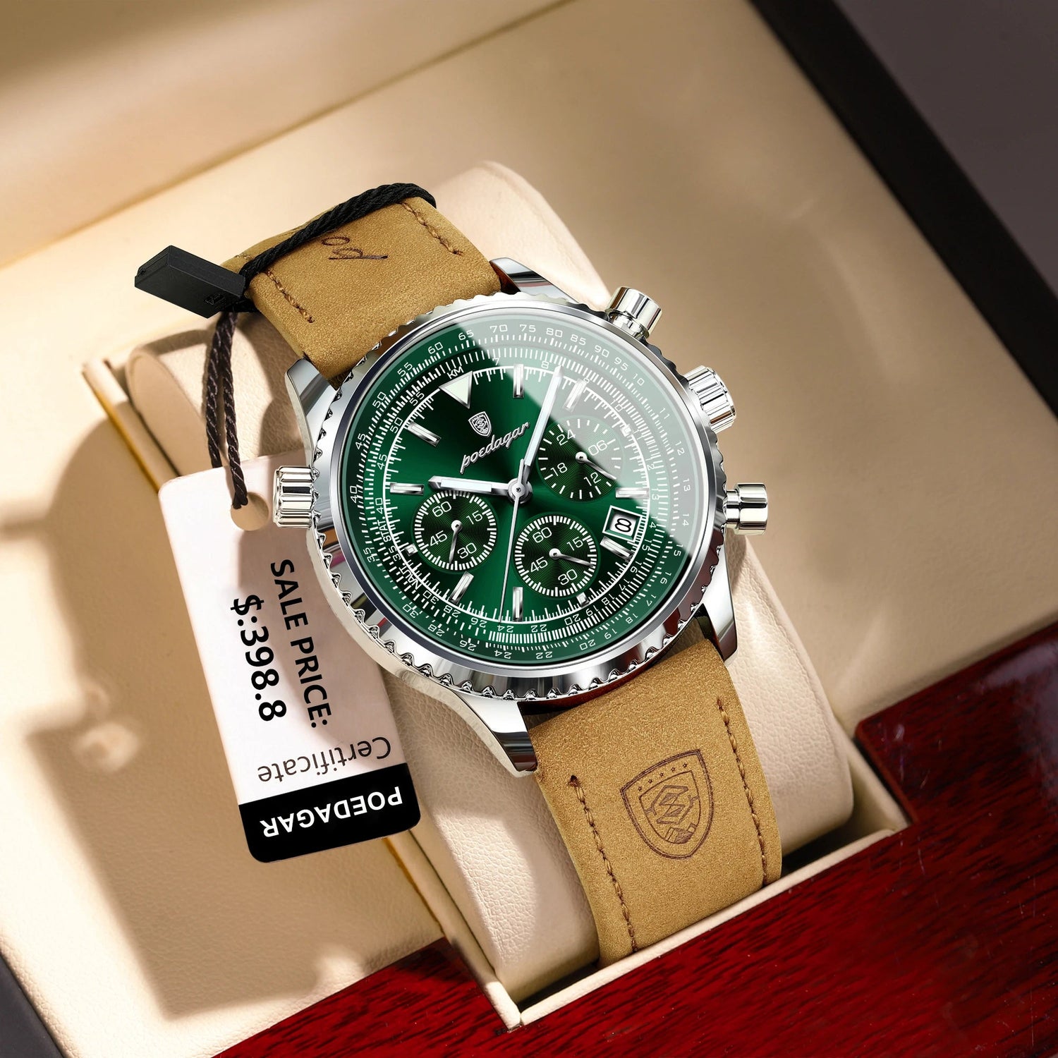 Men's Quartz Watch Waterproof - Shabdeez Store