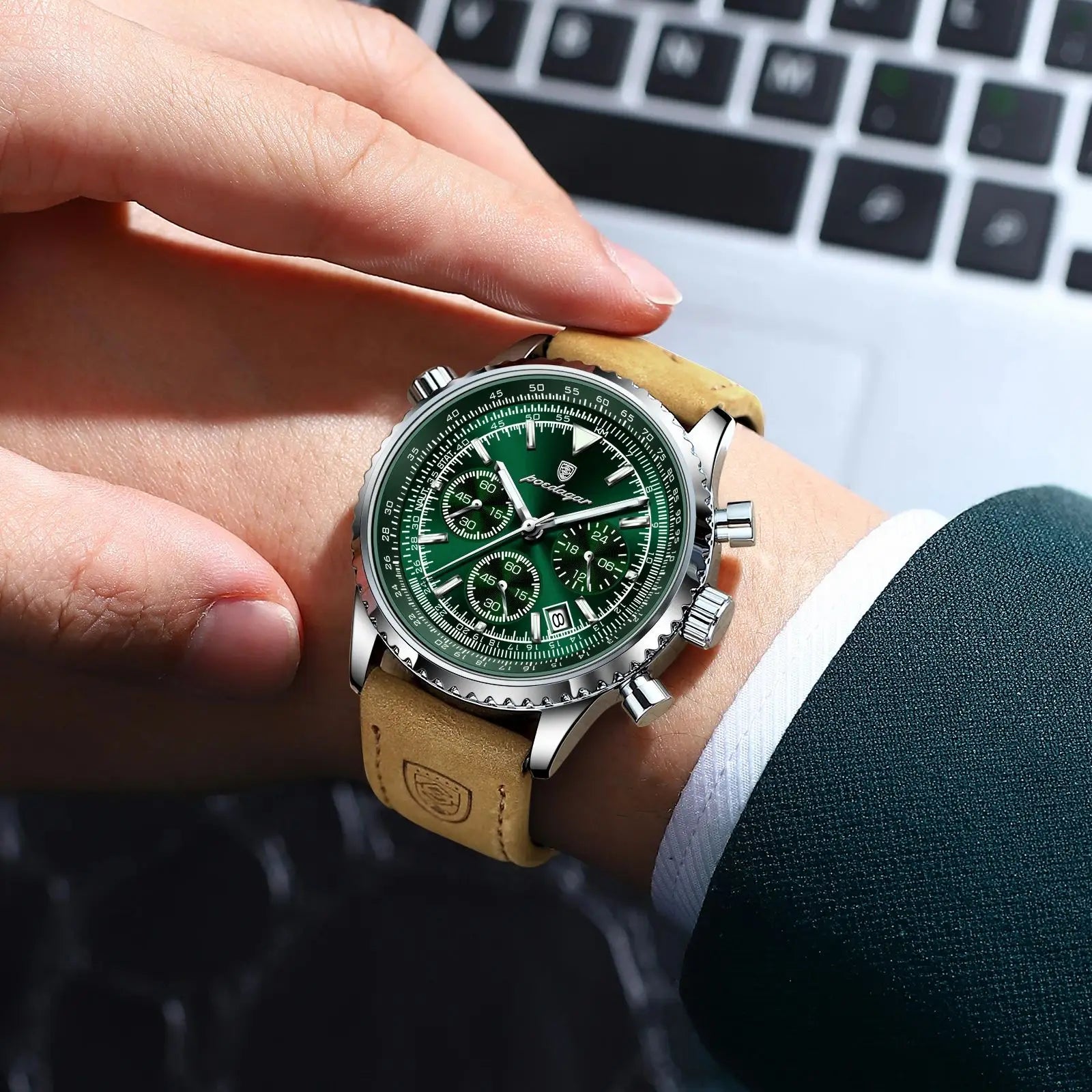 Men's Quartz Watch Waterproof - Shabdeez Store