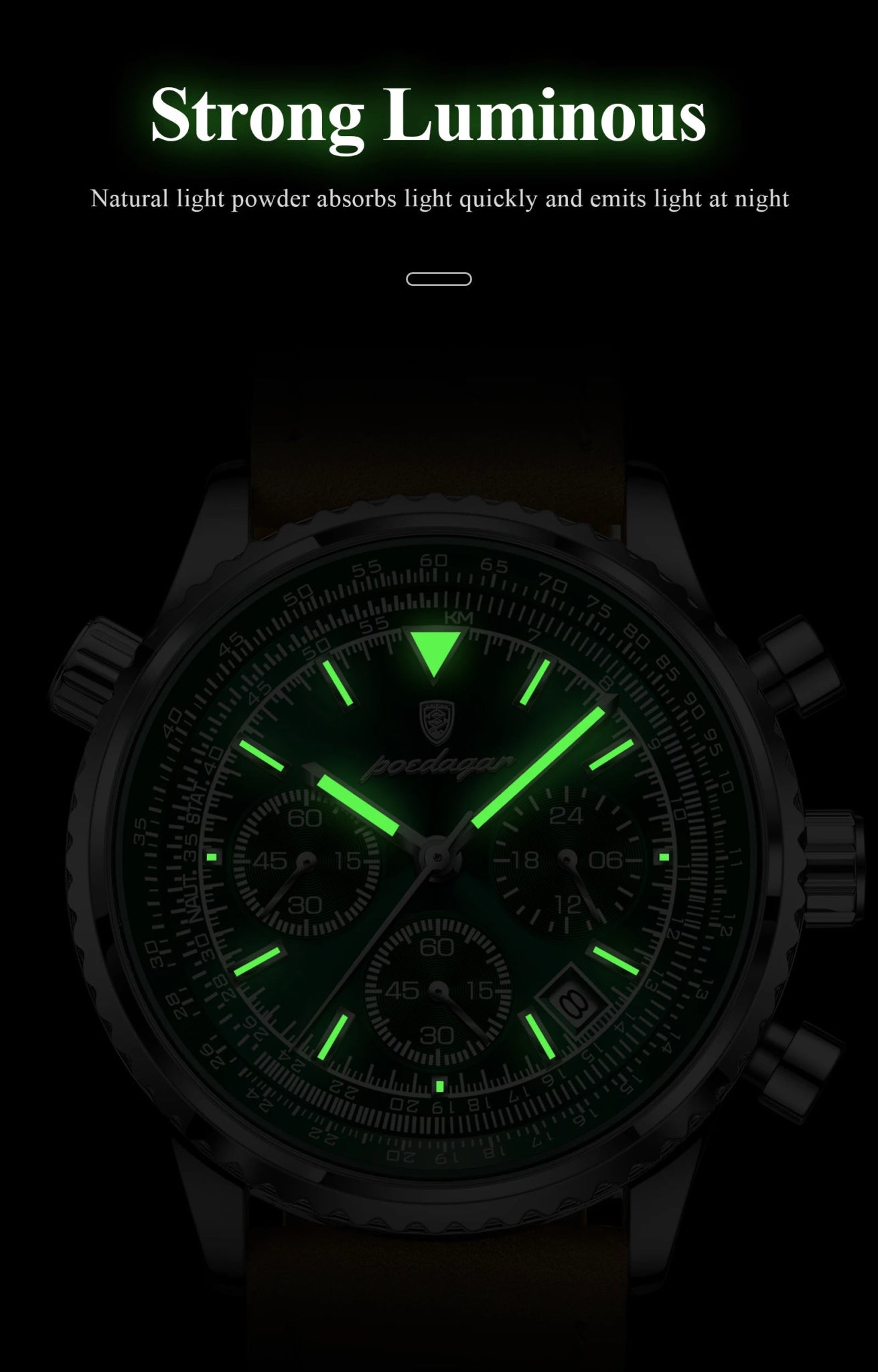 Men's Quartz Watch Waterproof - Shabdeez Store