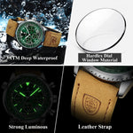 Men's Quartz Watch Waterproof - Shabdeez Store