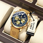 Men's Quartz Watch Waterproof - Shabdeez Store