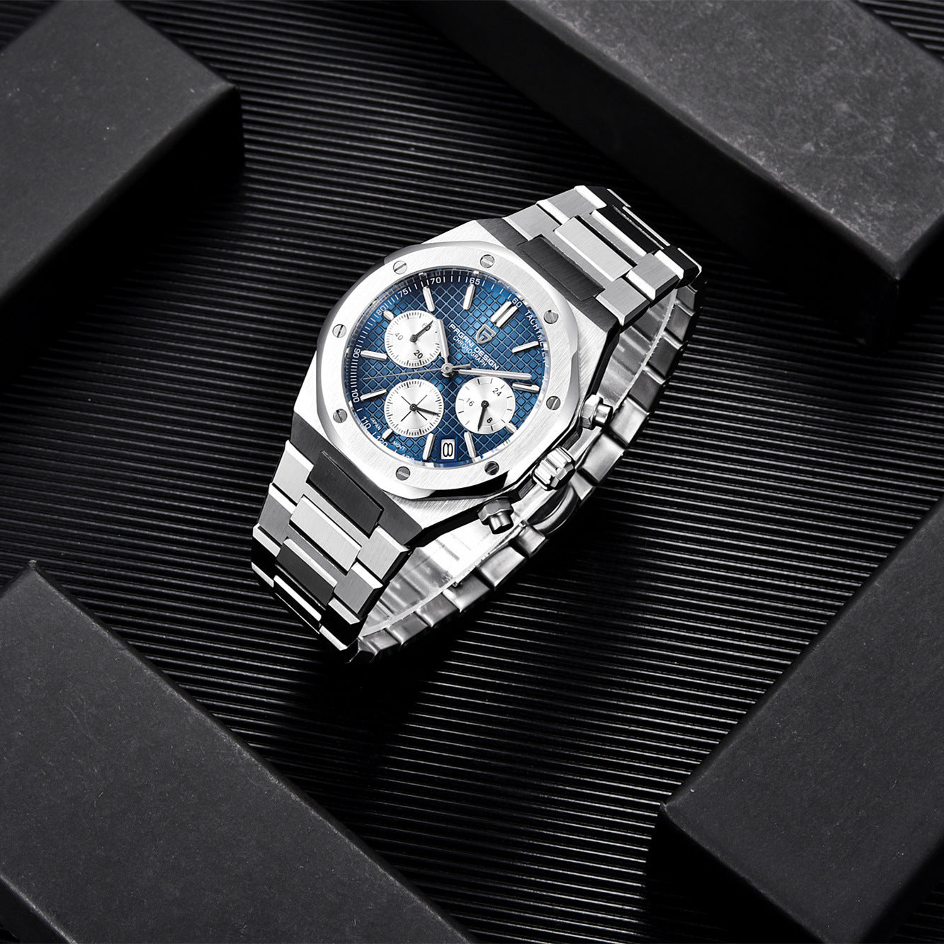PAGANI DSIGS Men's Watch Quartz 6 Hand Chronograph Business