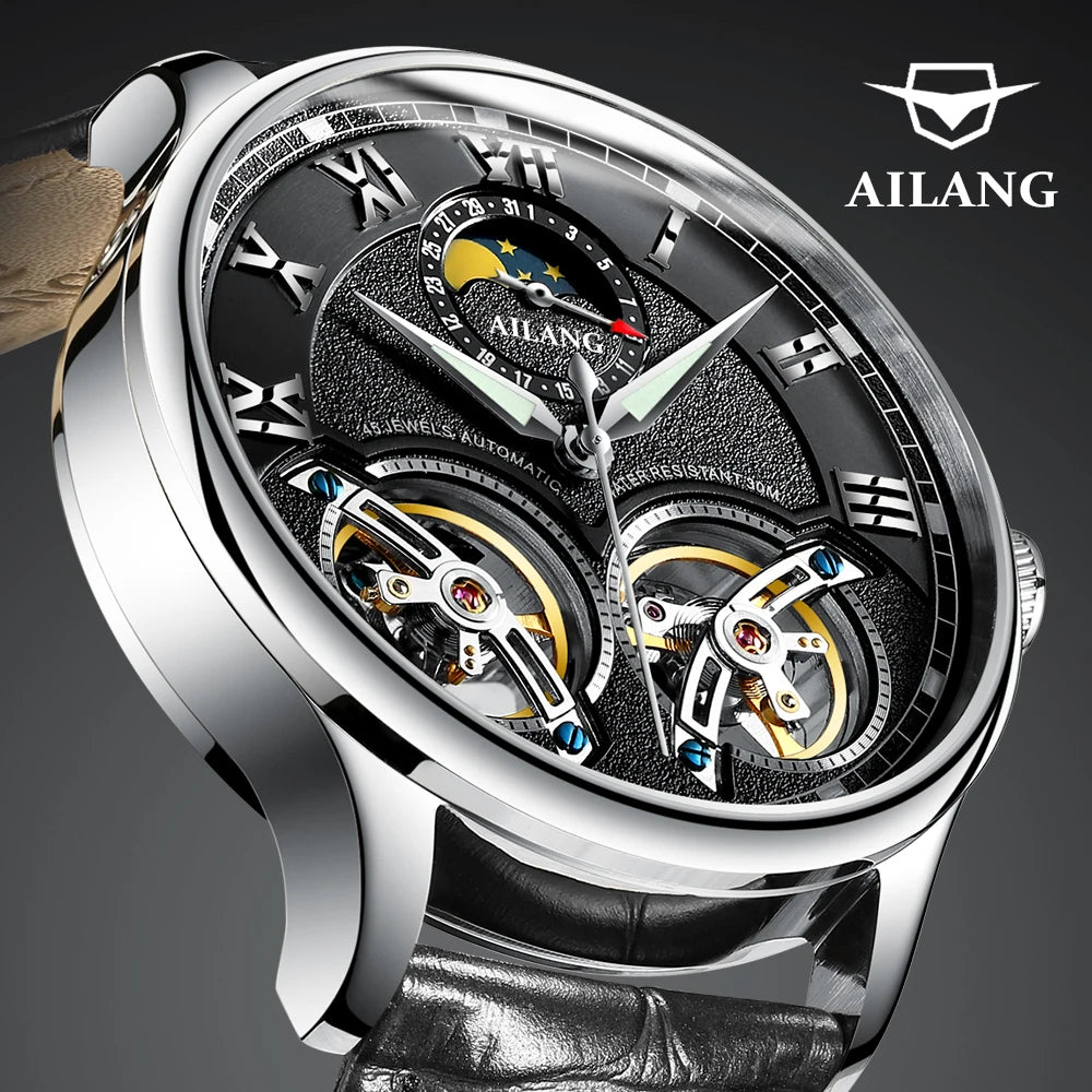 Montre automatique AILANG pour homme, étanche, de qualité professionnelle
